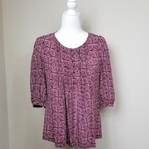 📍EUC📍Size M - Banana Republic Silk Top